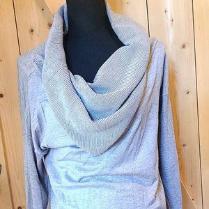 Caslon Cowl Neck Tunic Sweater, M